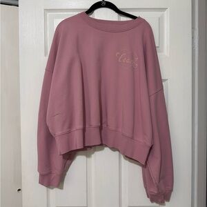 Coach Pink Heart Crewneck Size XL